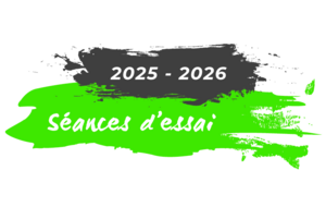 Séances d'essai nouveaux adhérents - Saison 2025-2026